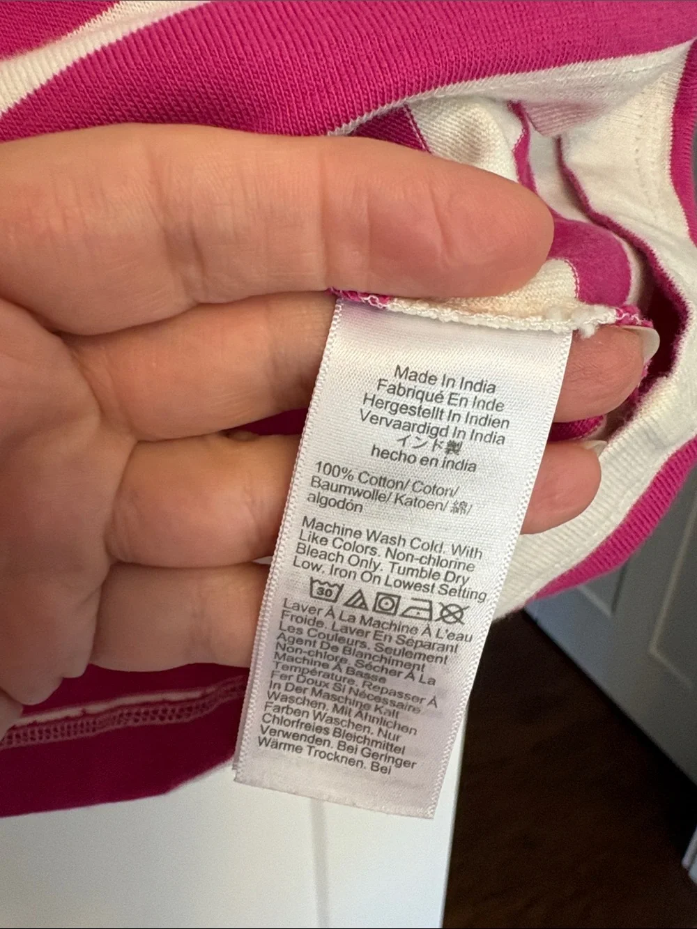 J Crew button detail t shirt